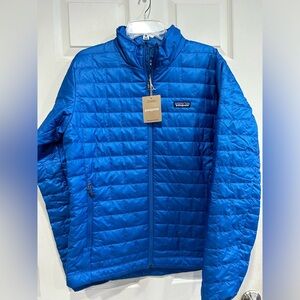 Patagonia Men’s XL Nano Puff Jacket Puffer NWT Endless Blue Puffy Insulated